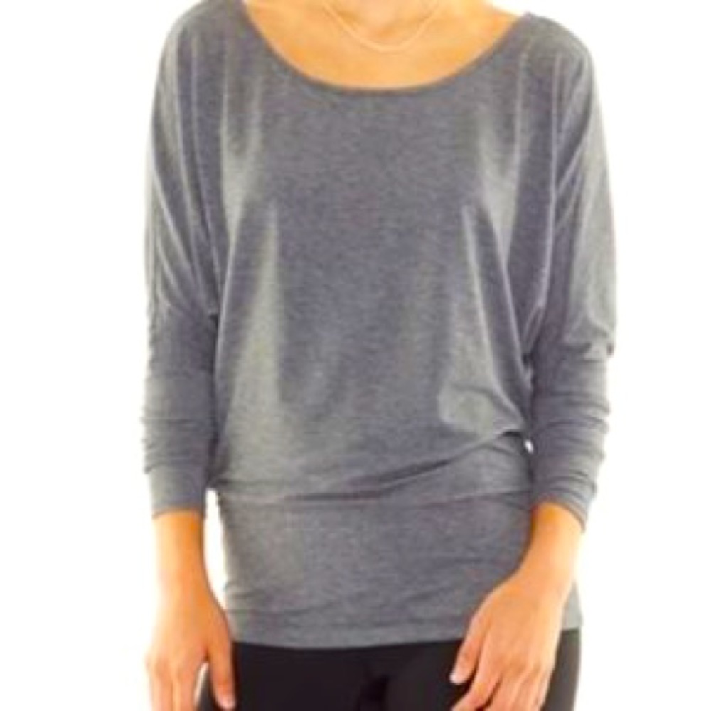 Lucy grey yoga top